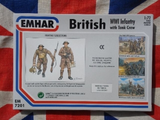 EMHAR 7201   British WWI Infantry with Tank Crew